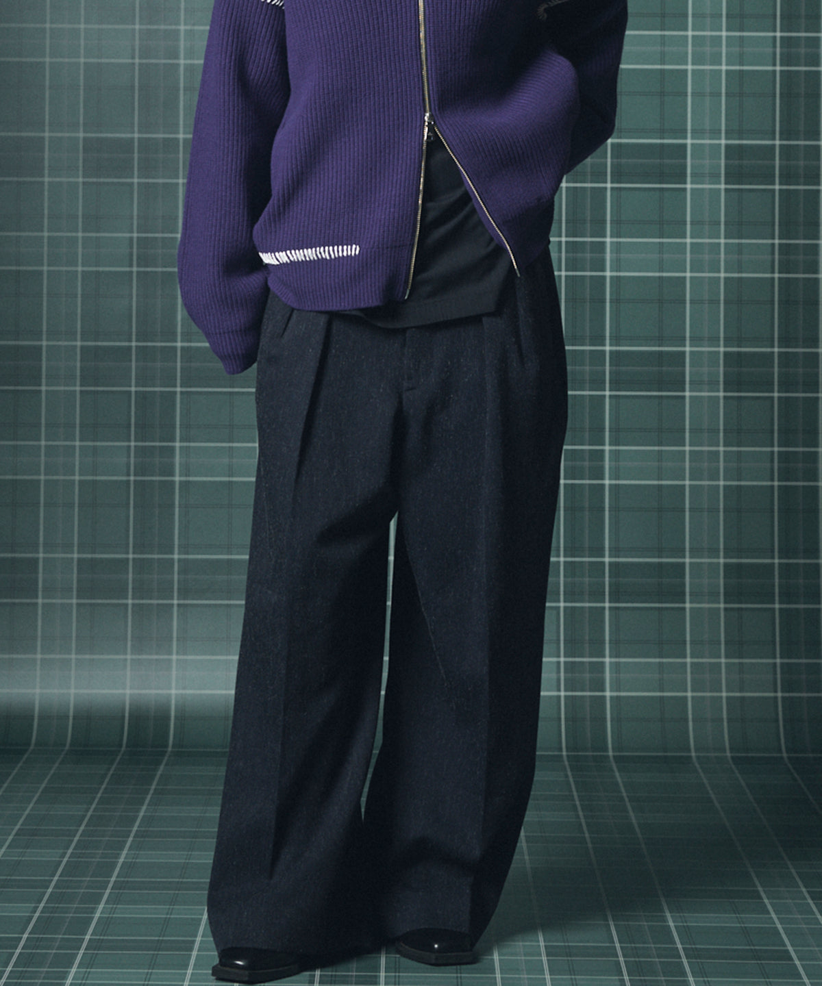 【26AW PRE-ORDER】グランジネッププライムワイドツータックスラックス