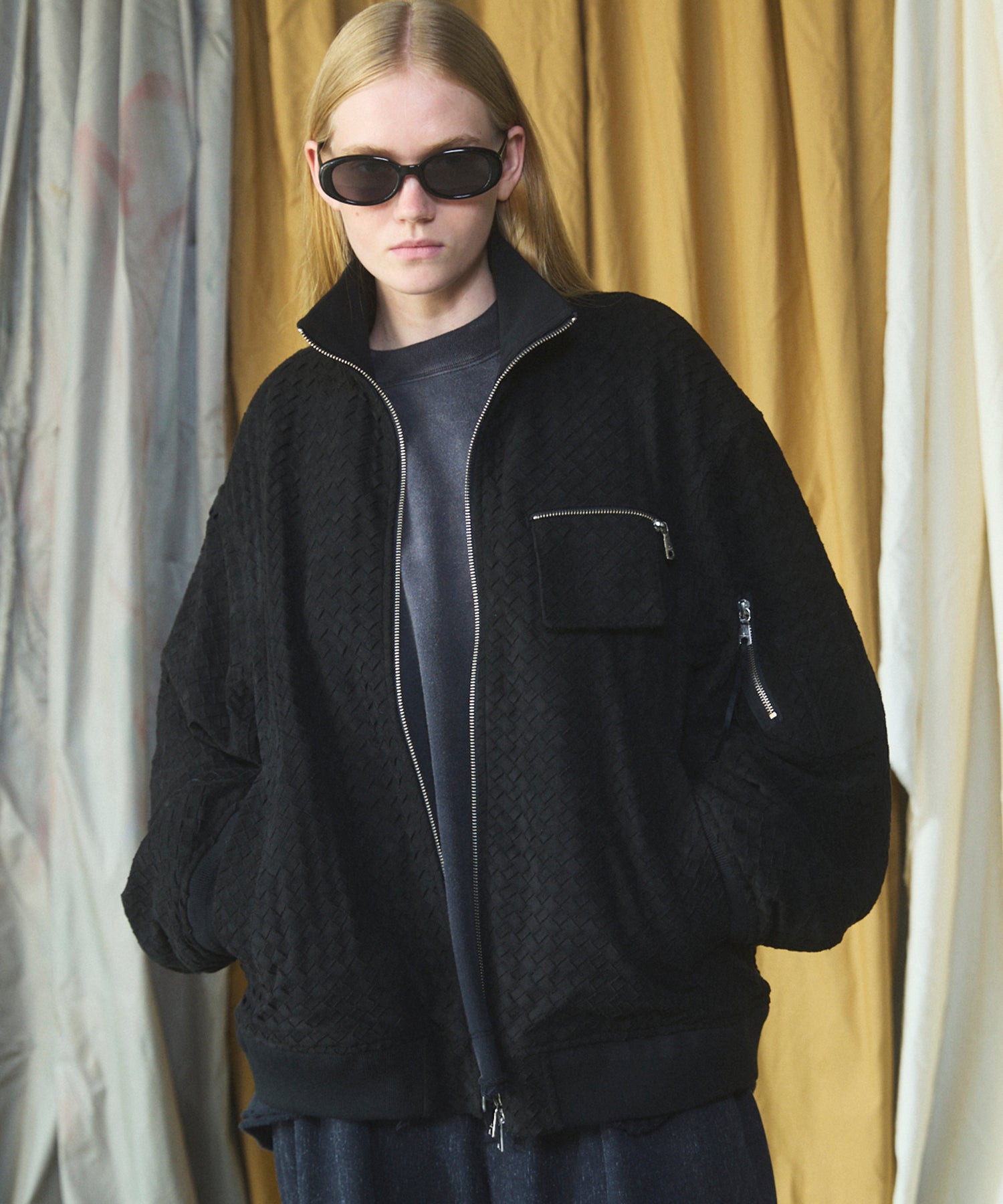 26AW PRE-ORDER】アーティフィシャルスウェードテープニッティング