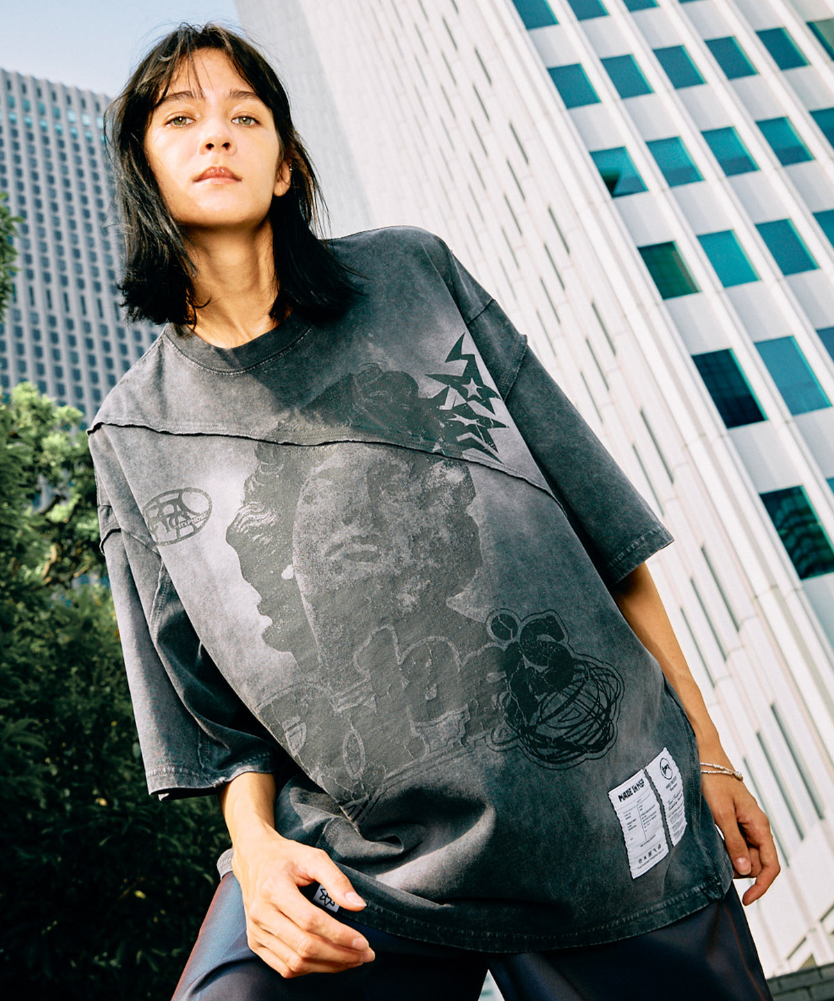 【Hypnose Association for MAISON SPECIAL】「Polaris」Prime-Over Crew Neck T-Shirt