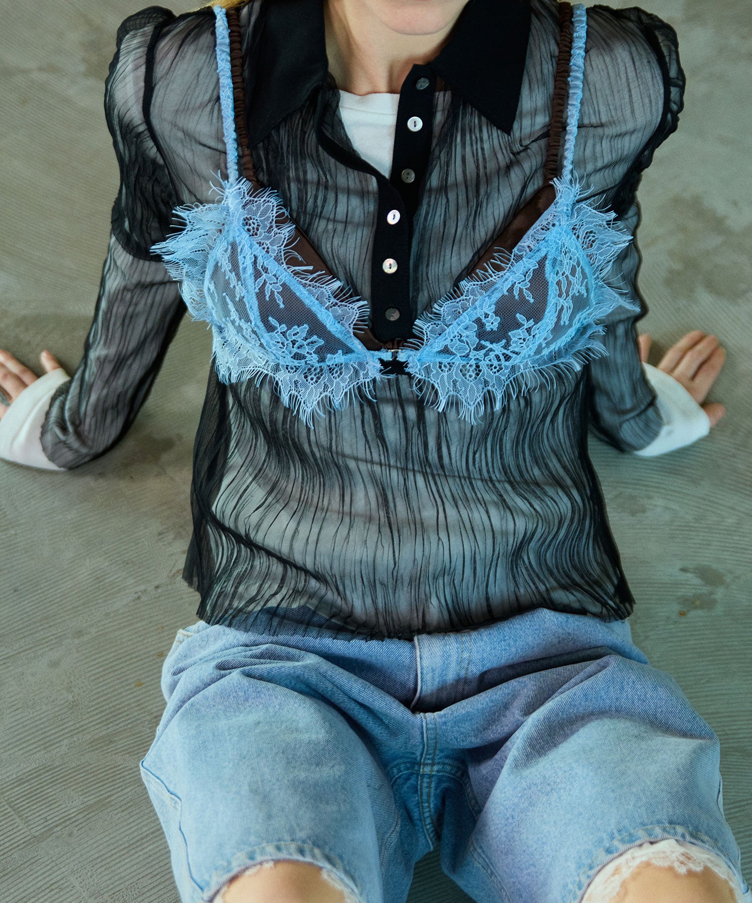 Layered Lace Bra