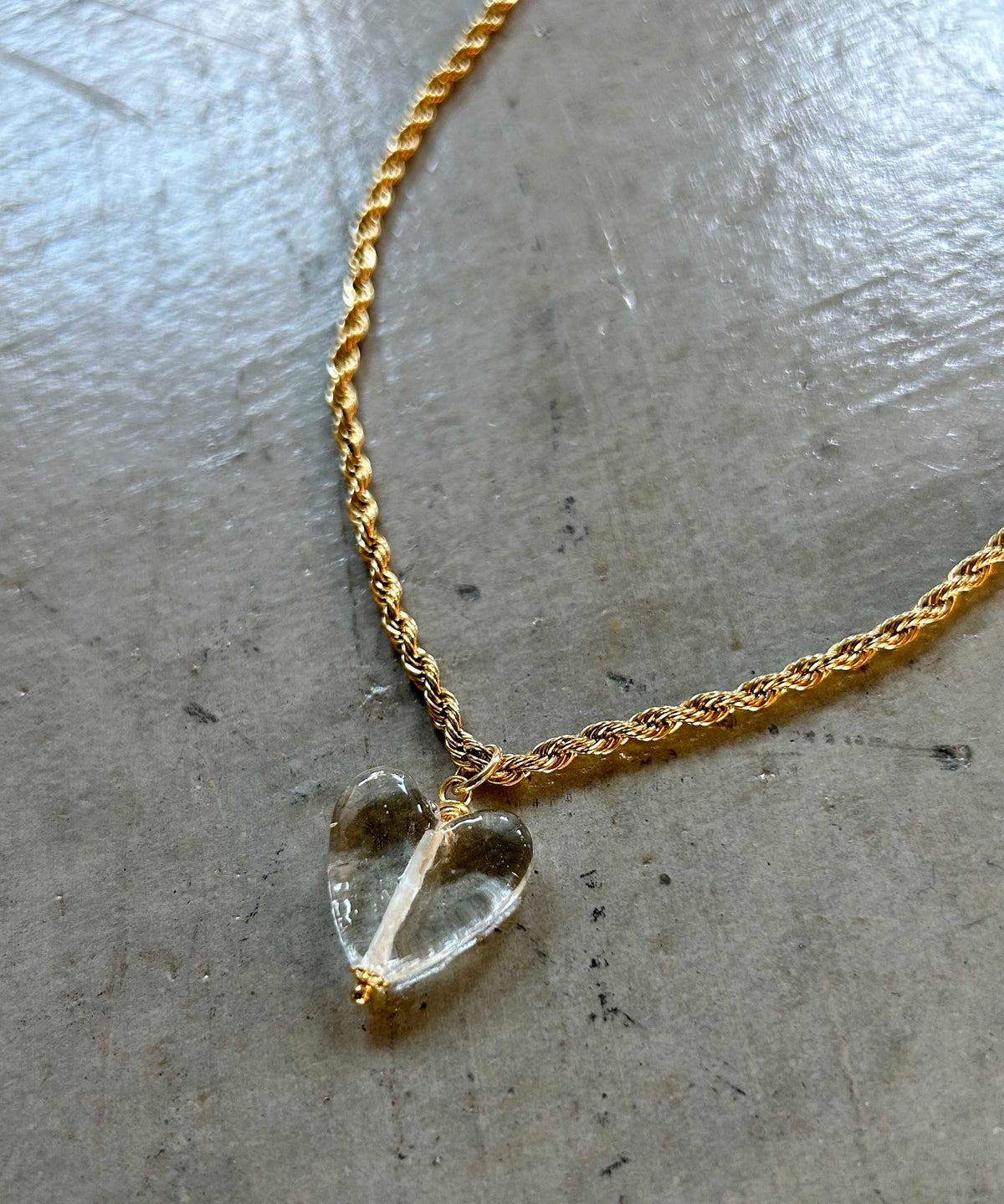【Ninfa Handmade】Heart Necklace