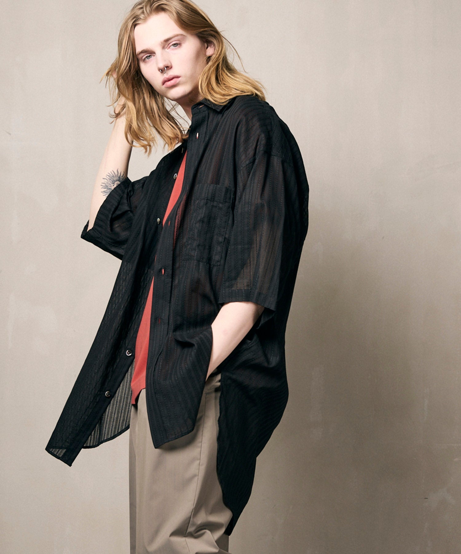 LIMITED EDITION】Prime-Over Short Sleeve Shirt Coat