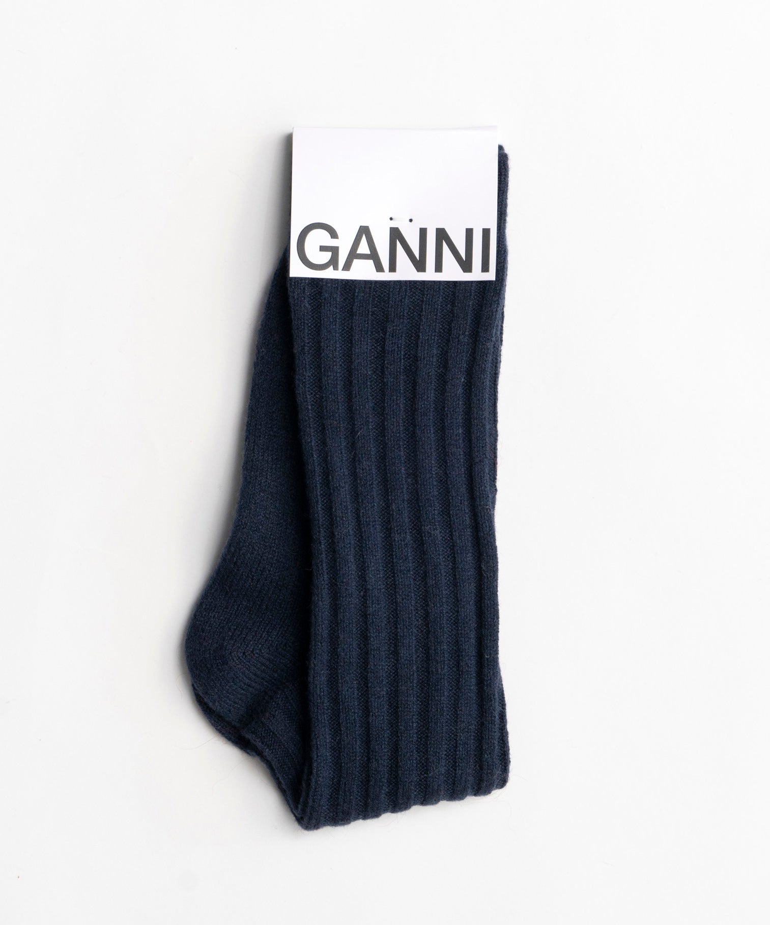 GANNI】Winter Ribbed Socks