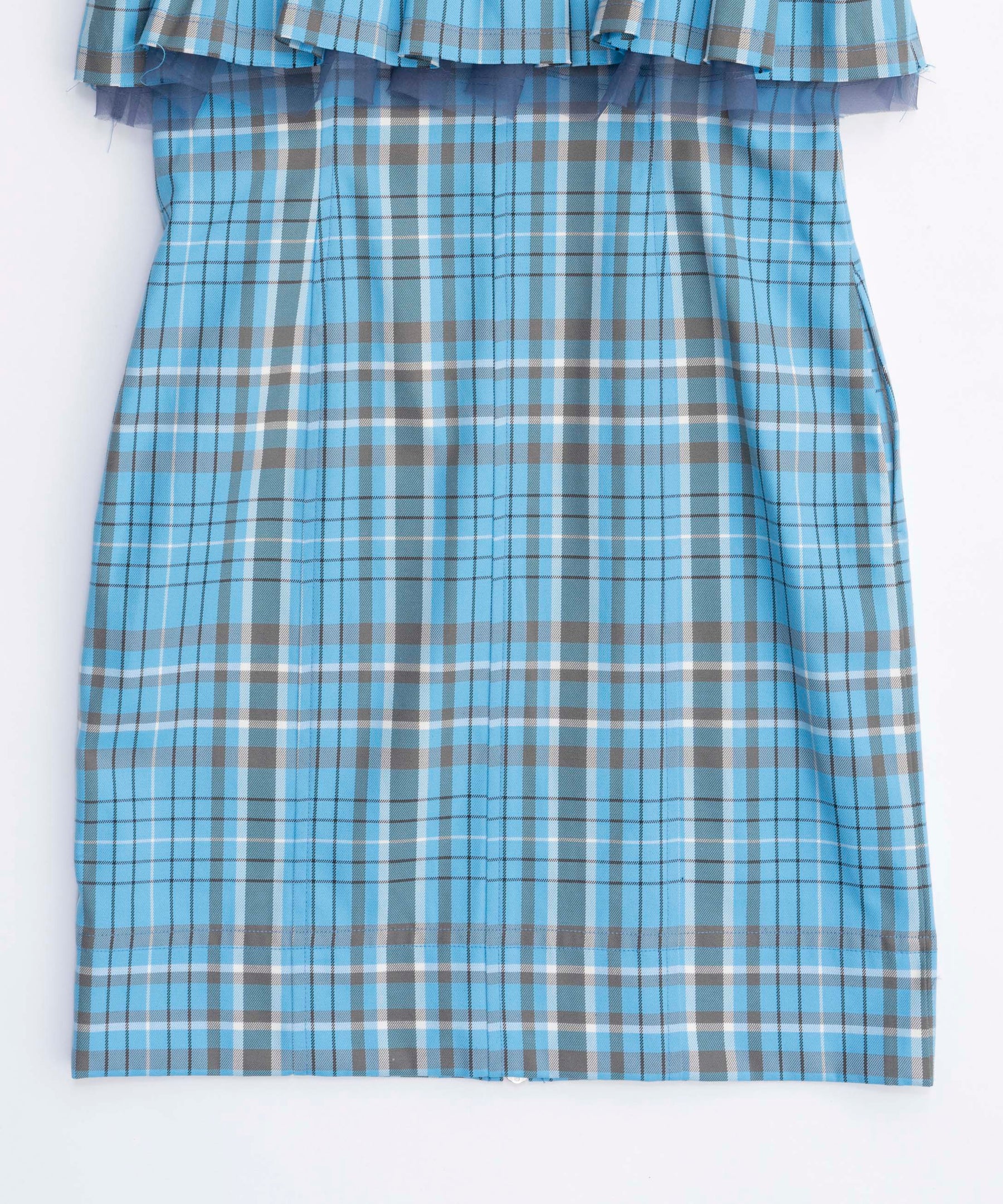 Check Camisole Mini Dress