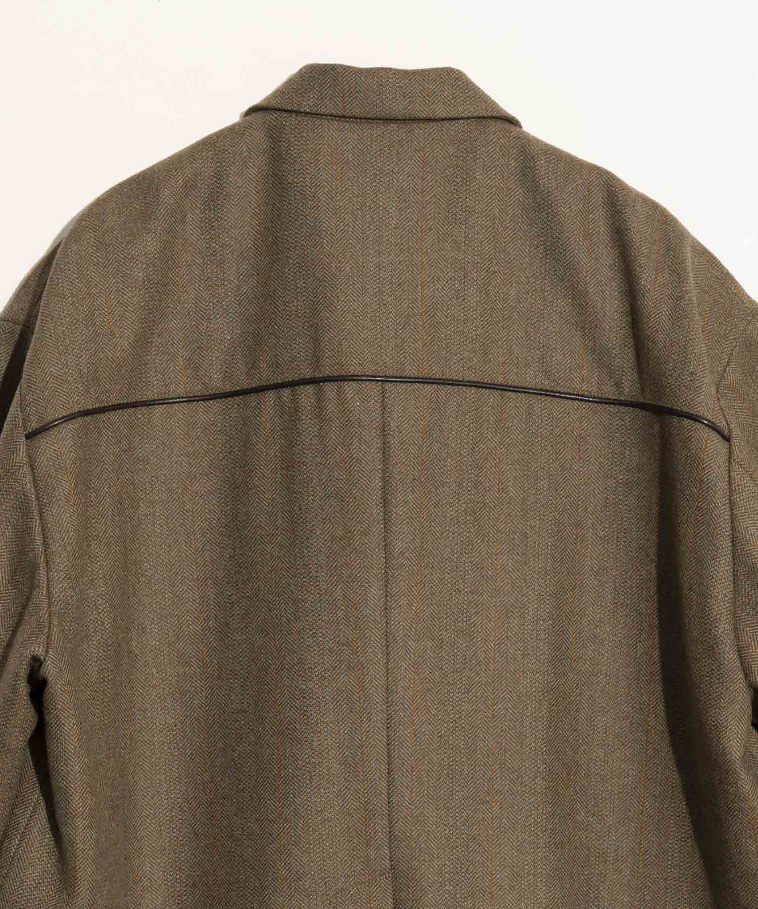 【SALE】【Italian Dead Stock Fabric】Prime-Over Canadian Jacket