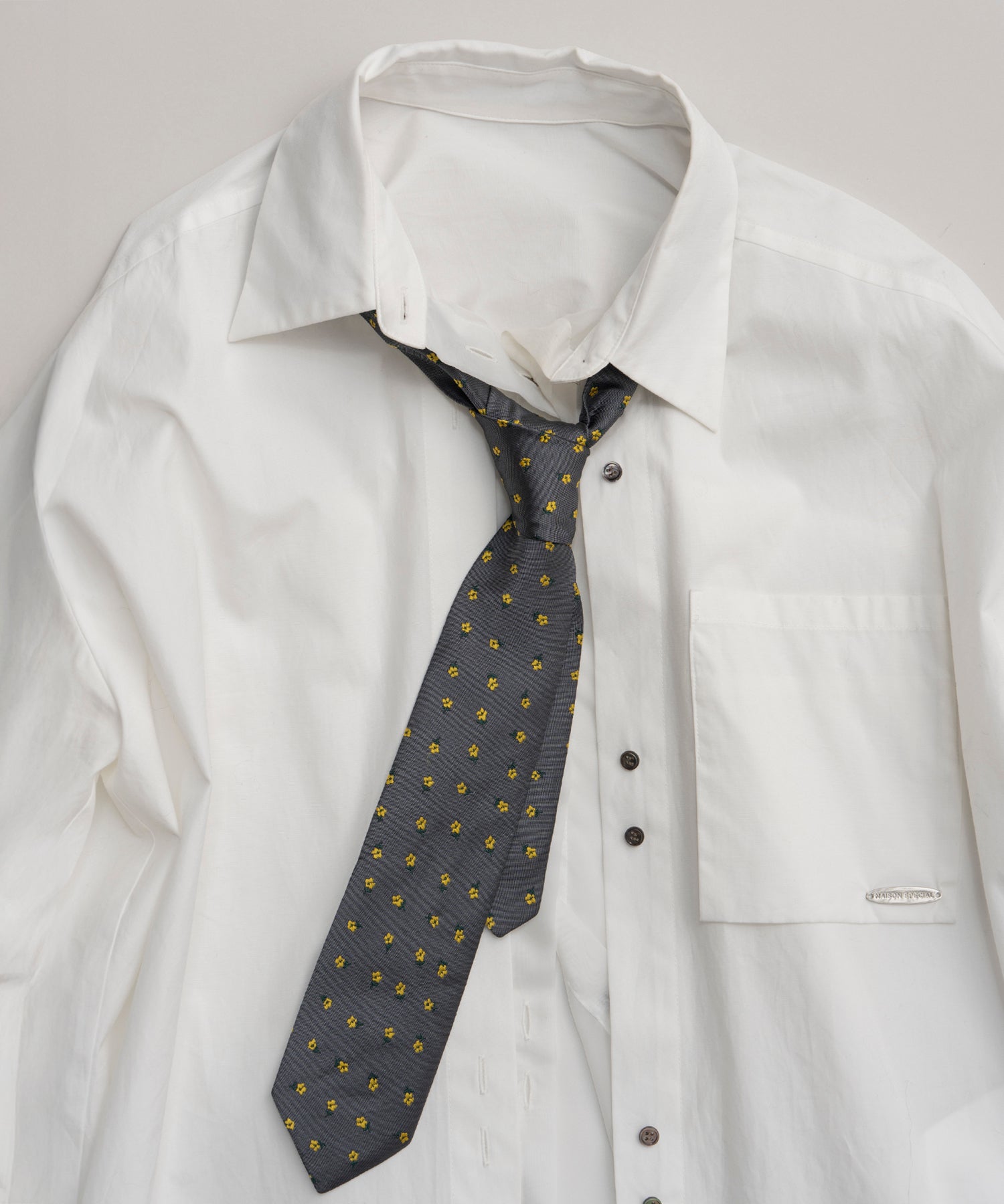 S’yte フラワーネクタイ Flower Neck Tie