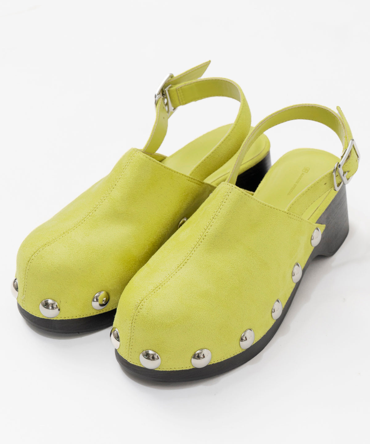 【26SPRING PRE-ORDER】Volume Studded Wood Clogs