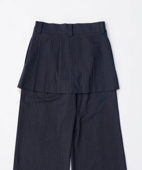 【PRE-ORDER】Box Pleated Skirt Pants