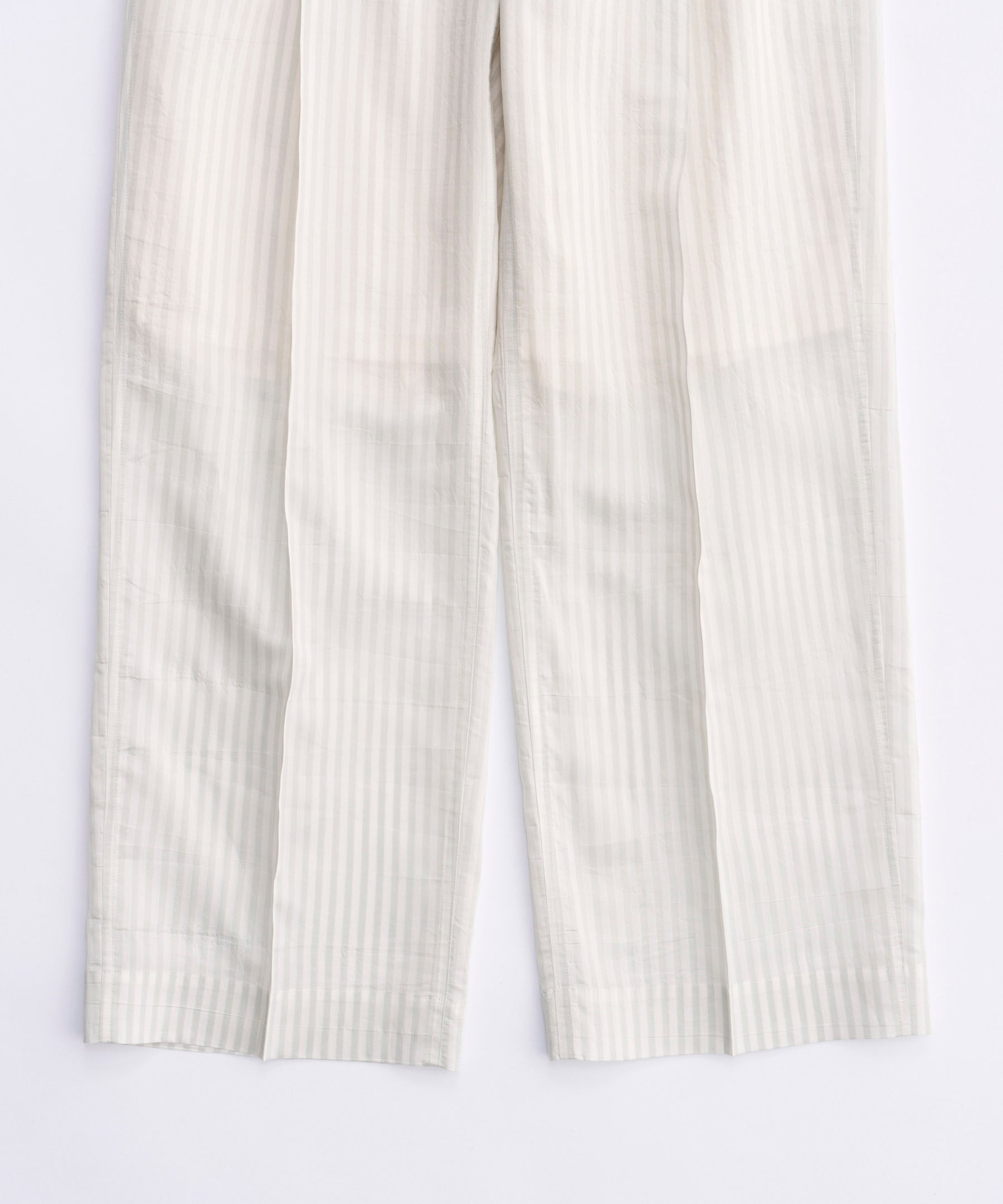 Washable Silky Stripe Easy Pants