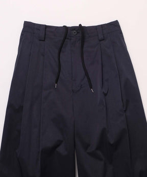 【SALE】【Italian Dead Stock Fabric】Multi Fabric Two-Tuck Wide Pants