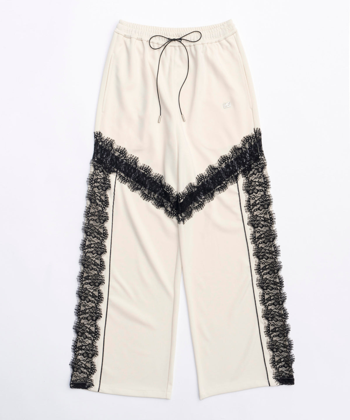 【PRE-ORDER】Lace Docking Jersey Pants
