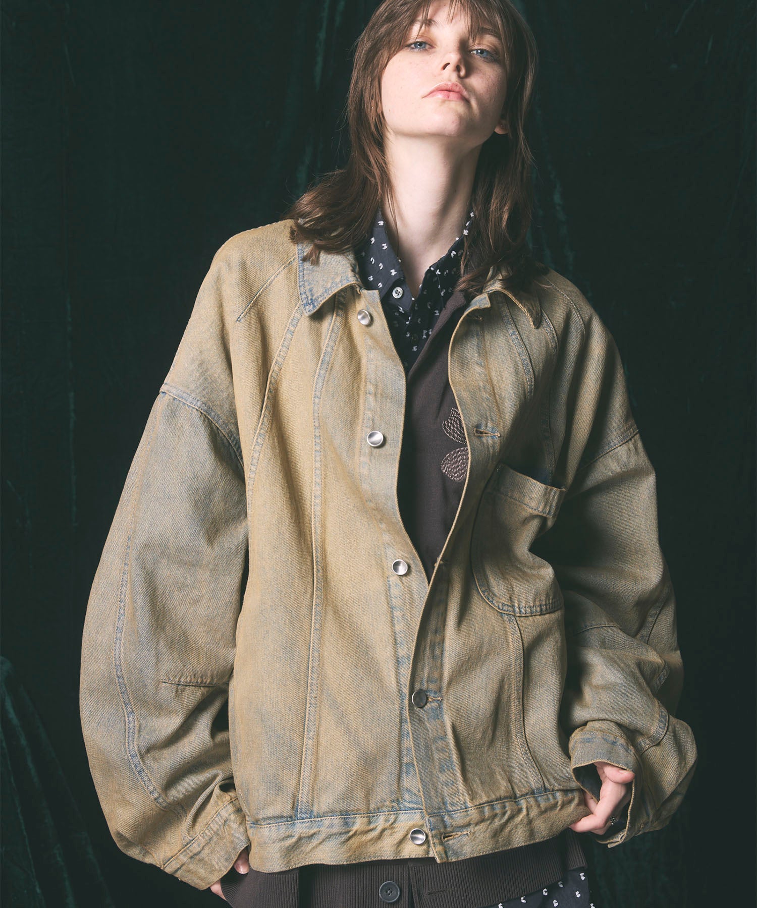 メゾンスペシャルThree-Dimensional Denim Jacket