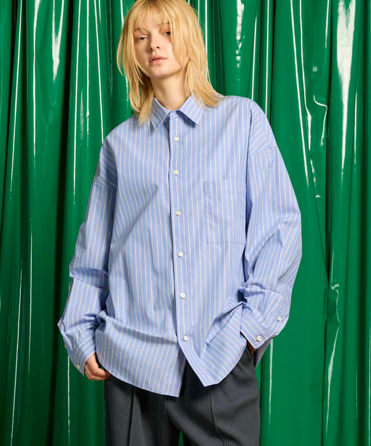 120/2 Suvin Cotton Typewriter Prime-Over Shirt