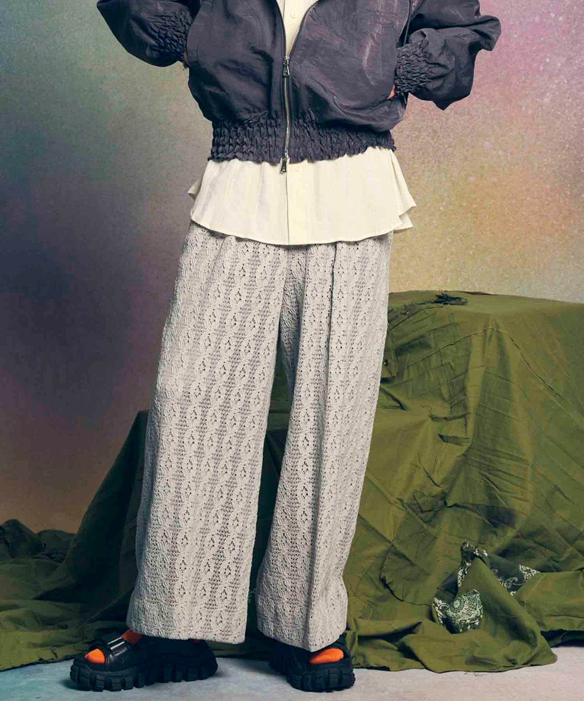 【LIMITED EDITION】Prime-Wide One-Tuck Baggy Pants