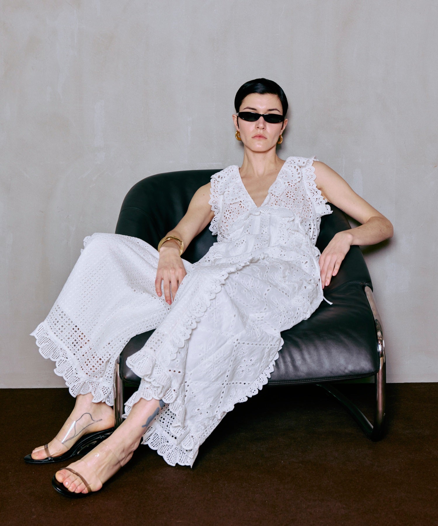 PRE-ORDER】Lace Patch Rompers