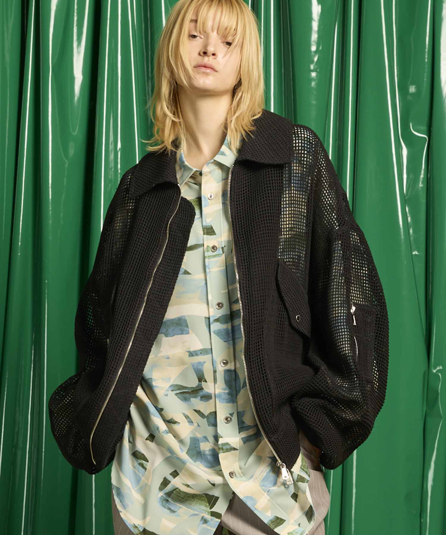 メゾンスペシャル プライムオーバーG-1フライトジャケット メッシュ SALE】【LIMITED EDITION】Prime-Over G-1 Flight Jacket