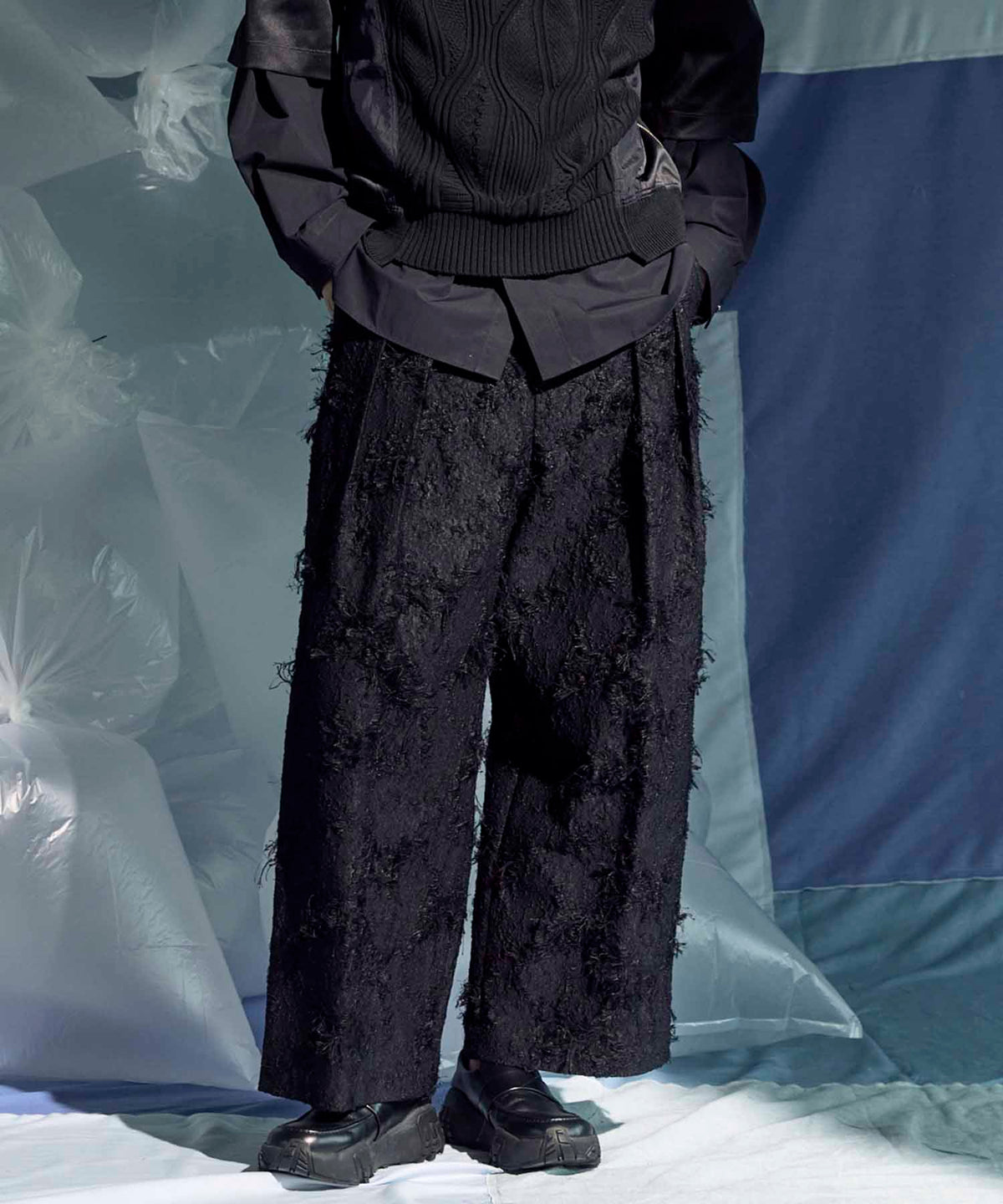 【LIMITED EDITION】Prime-Wide Two-Tucks Pants