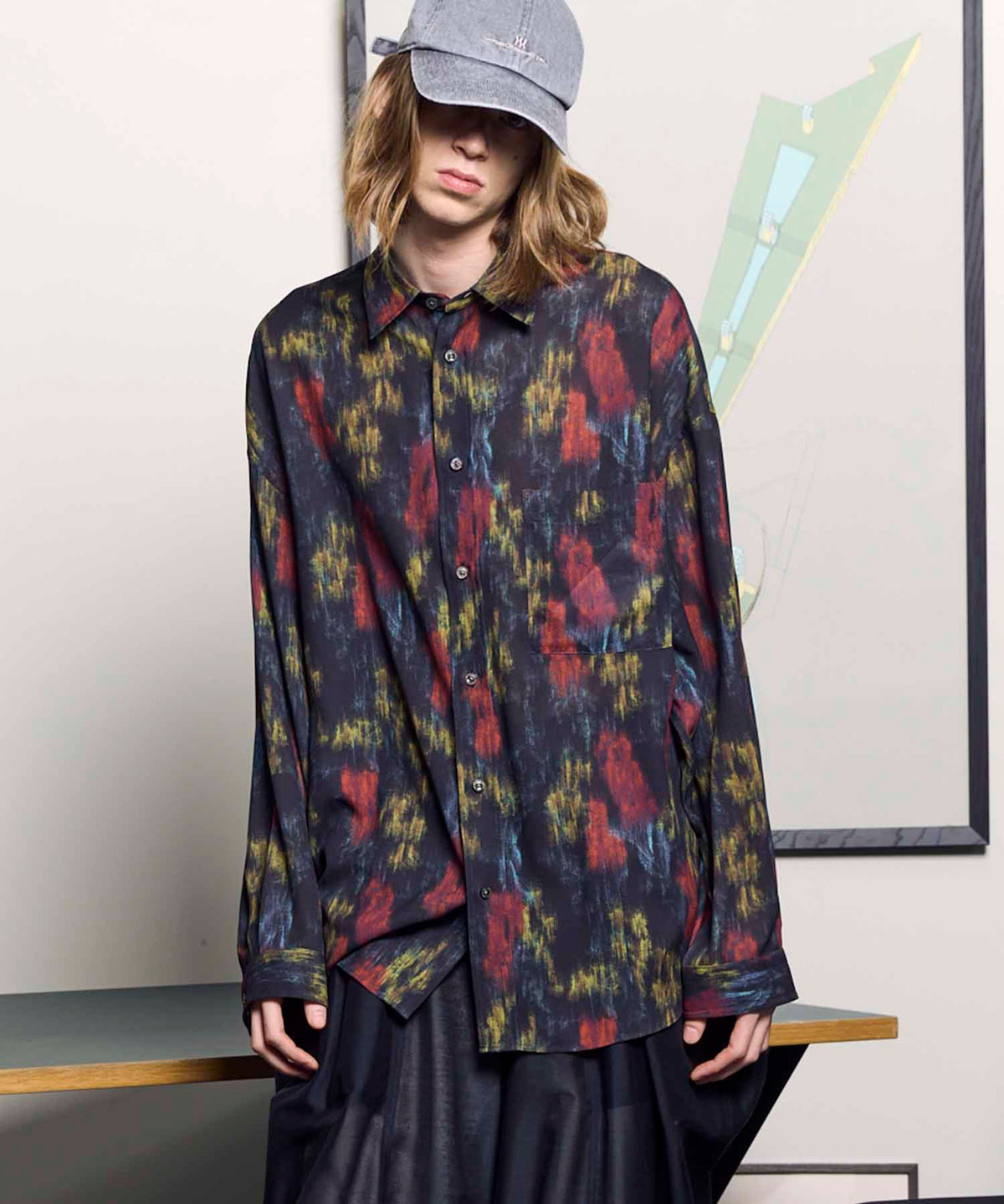 【限量版】ORIGINAL GRAPHIC Prime-Over Regular Collar Shirt