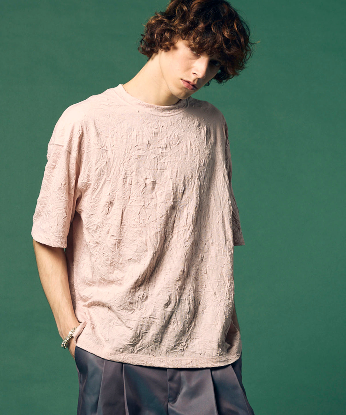 Catch Washer Processing Prime-Over Crew Neck T-Shirt