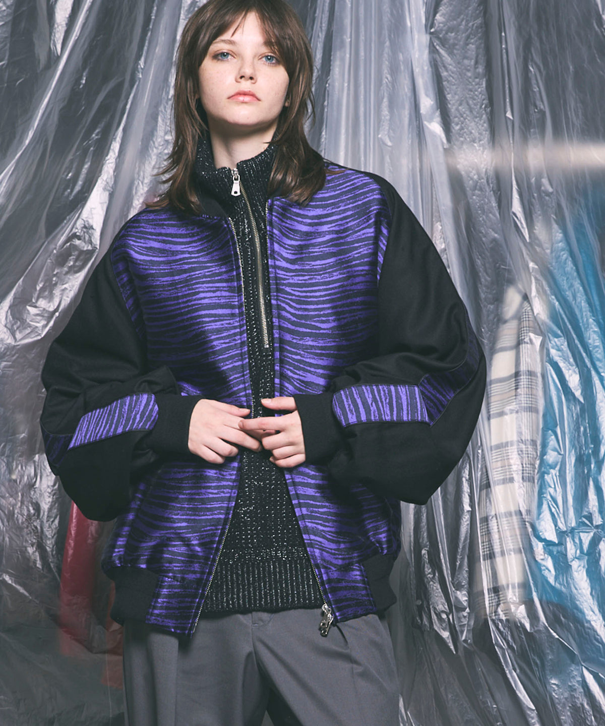Italian Dead Stock Fabric Prime-Over Souvenir Jacket
