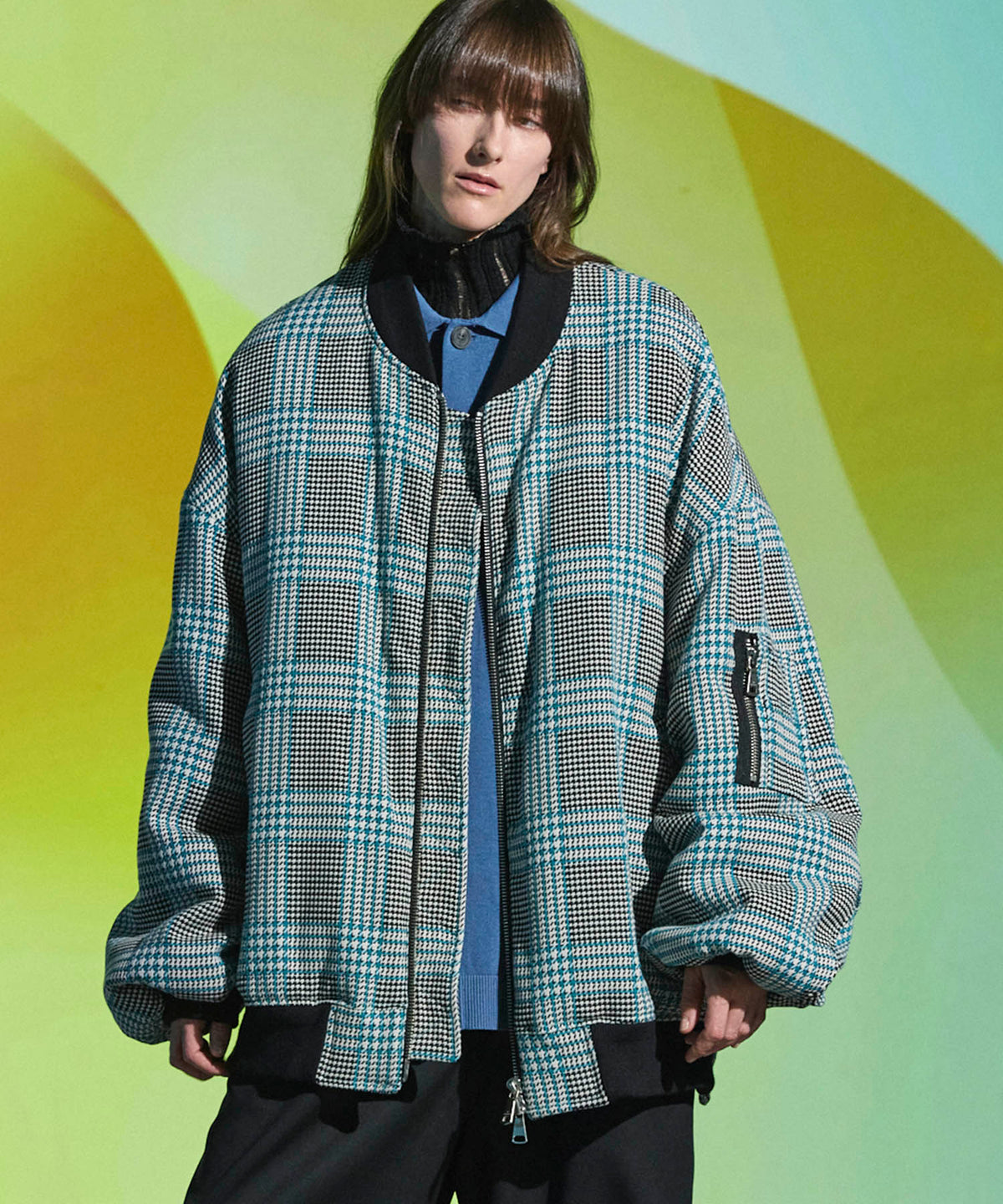 Italian Dead Stock Fabric Prime-Over MA-1