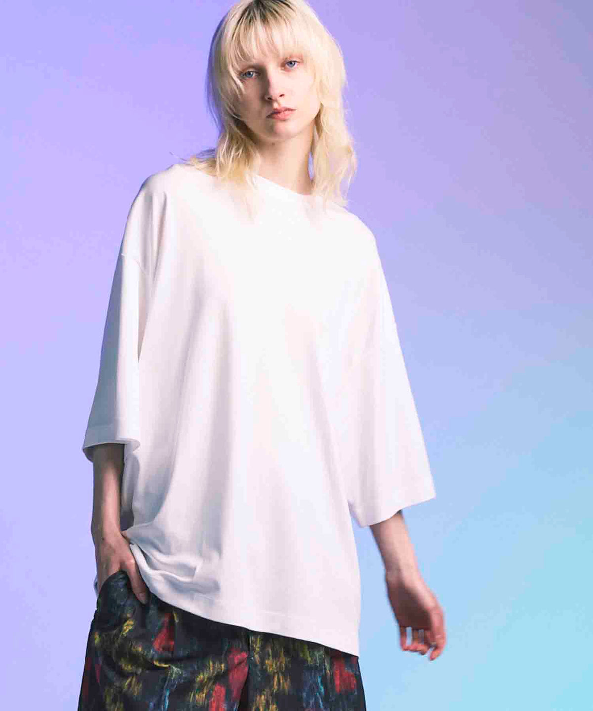 Supima Cotton Prime-Over Crew Neck Perfection T-shirt