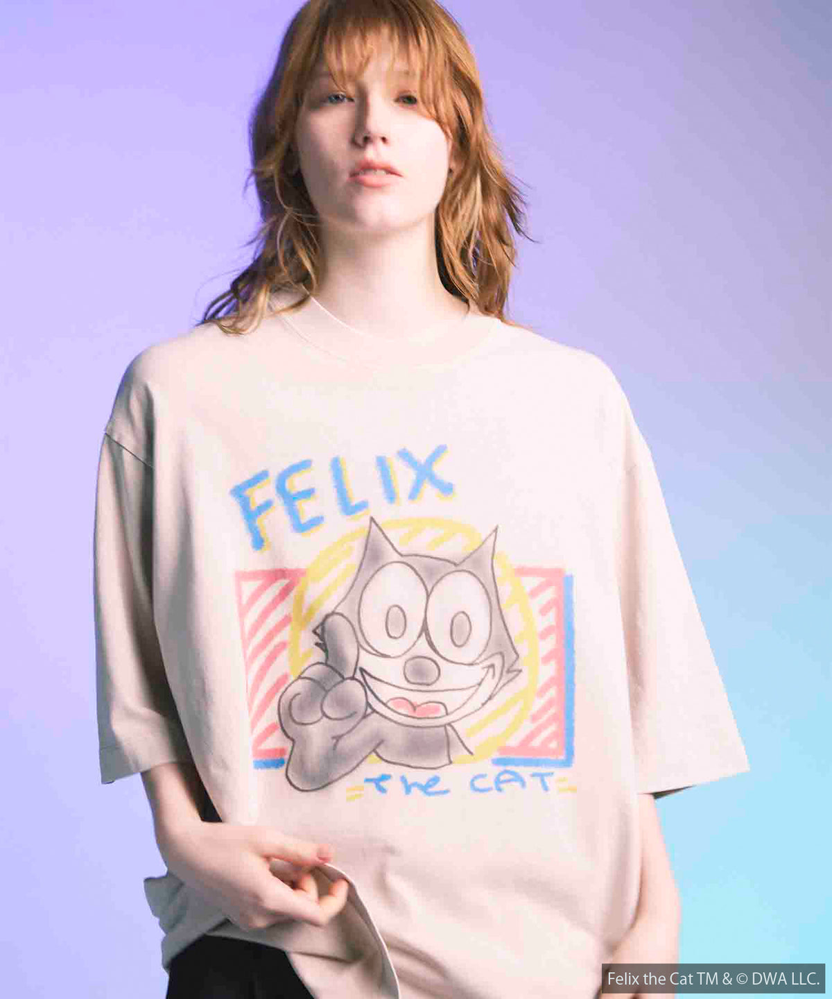 【FELIX】Prime-Over Crew Neck T-Shirt