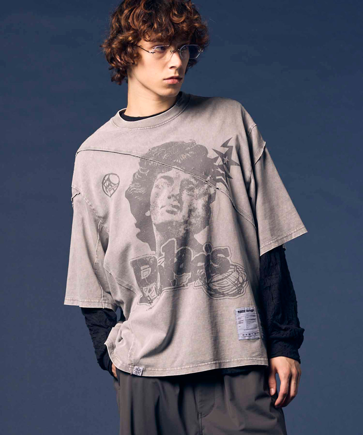 【Hypnose Association for MAISON SPECIAL】Polaris Prime-Over Crew Neck T-Shirt