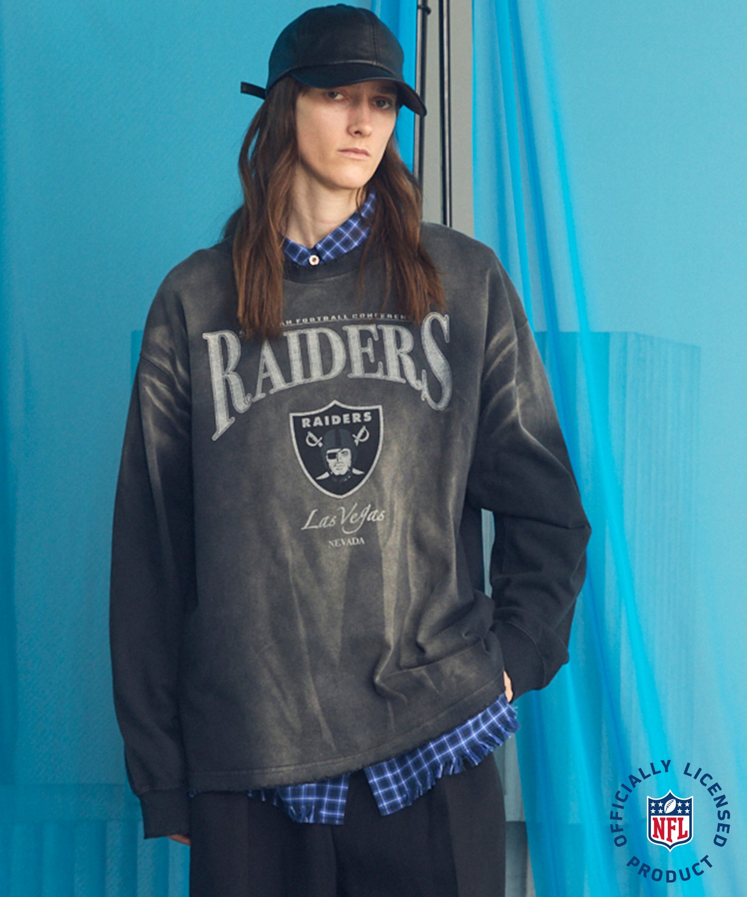 RAIDERS ロングスリーブTシャツ 2011年モデル RAIDERS」Prime-Over long Sleeved T-shirt
