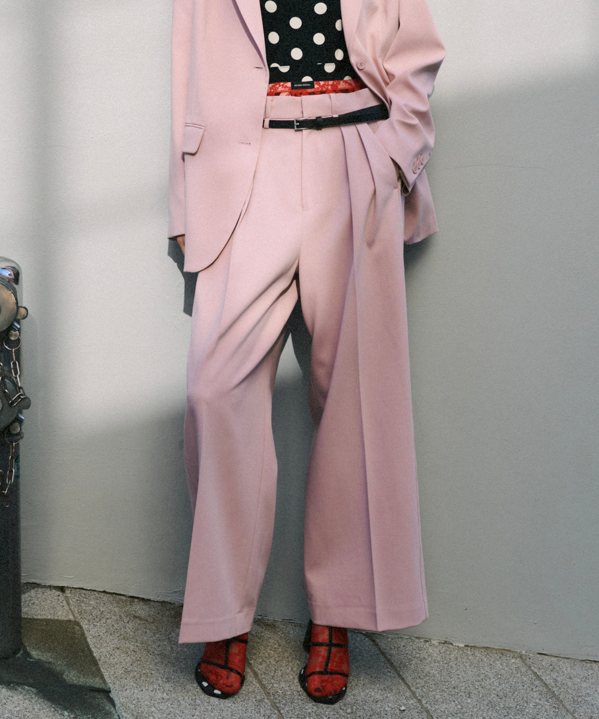 【26SPRING PRE-ORDER】Color Two-Tuck Wide Pants