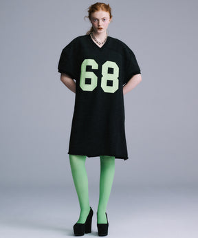 ＜MANA YAMAMOTO COLLABORATION＞ Rugby Sweats Mini Dress