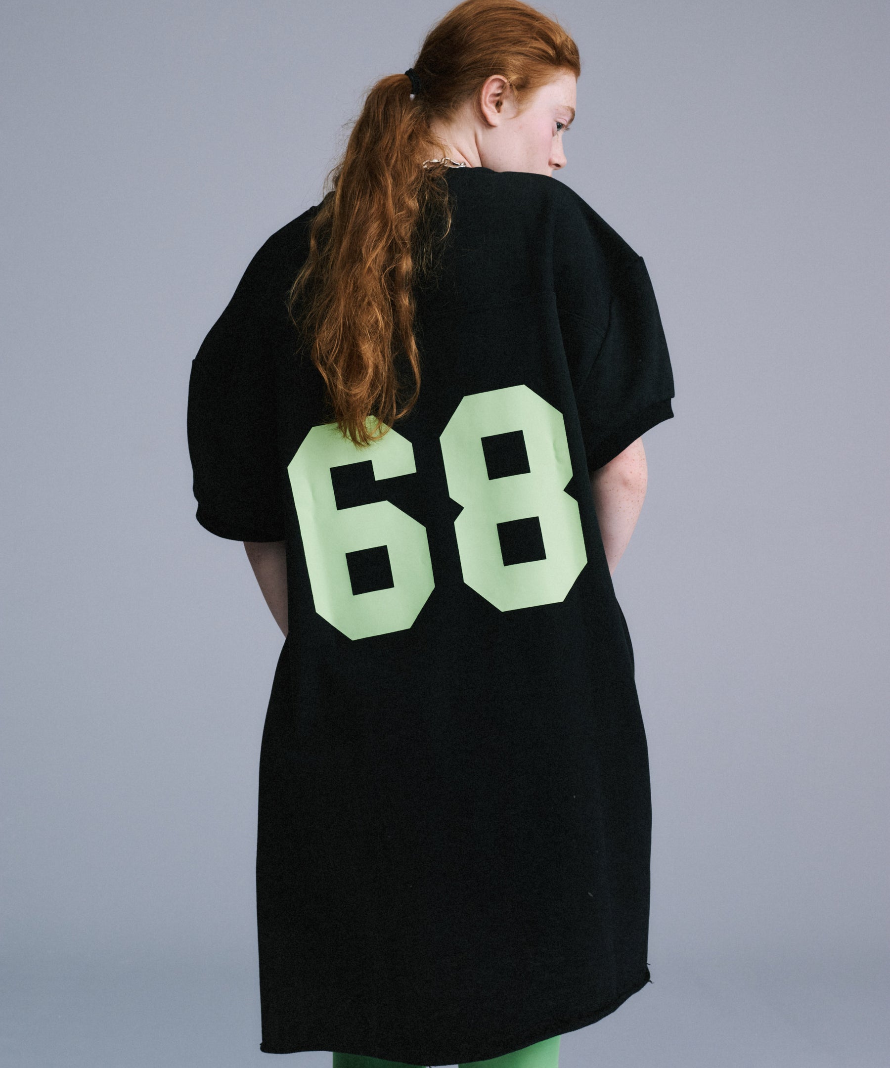 ＜MANA YAMAMOTO COLLABORATION＞ Rugby Sweats Mini Dress