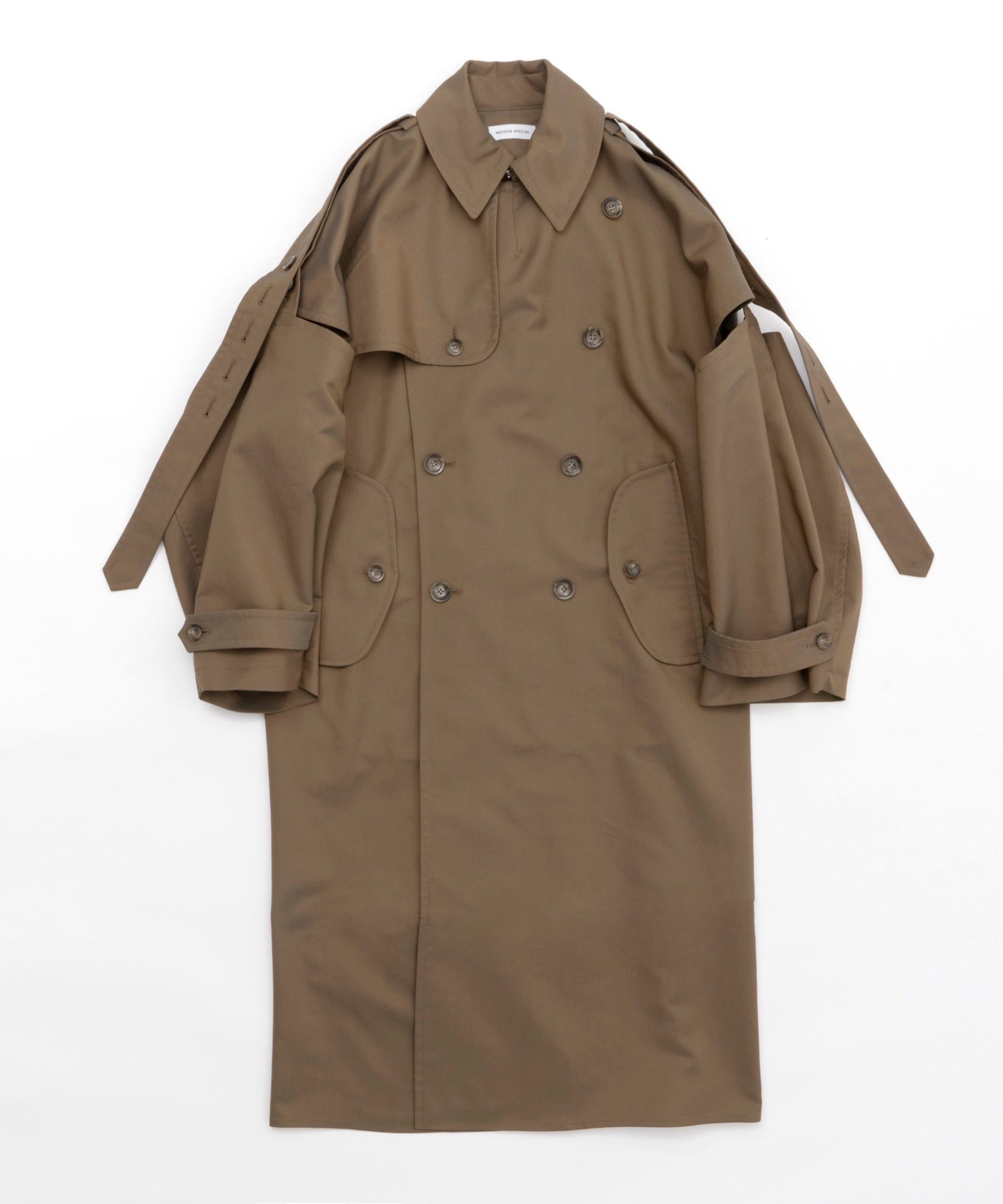 2way Over Middle Trench Coat