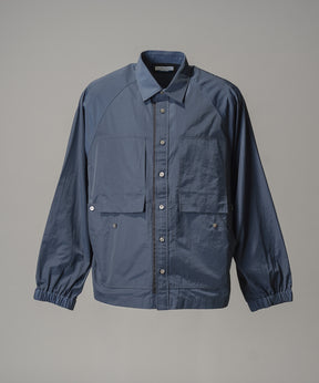 Prime-Over Raglan Sleeve Pocket Shirts Blouson