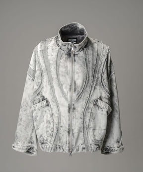 Prime-Over Denim Switching Blouson