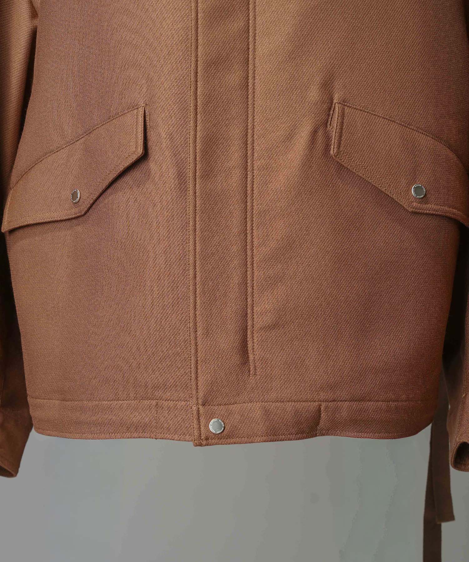 Prime-Over Cargo Big Poket Stand Collar Blouson