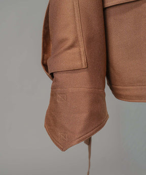 Prime-Over Cargo Big Poket Stand Collar Blouson