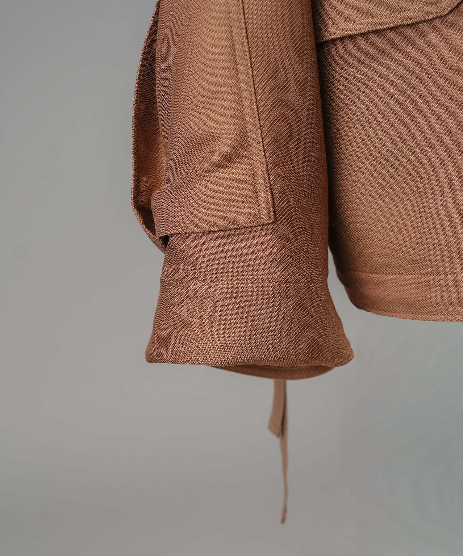 Prime-Over Cargo Big Poket Stand Collar Blouson