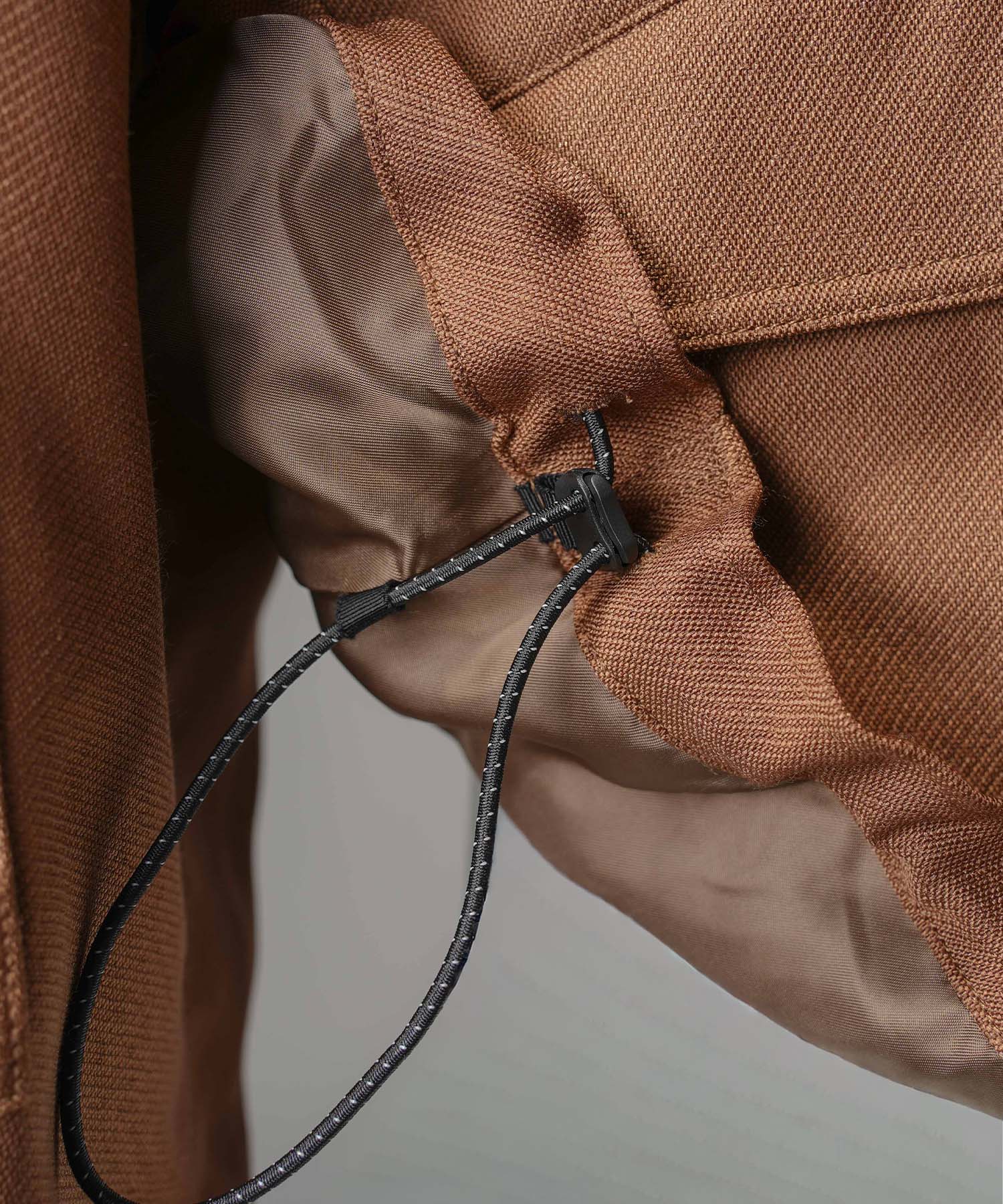 Prime-Over Cargo Big Poket Stand Collar Blouson