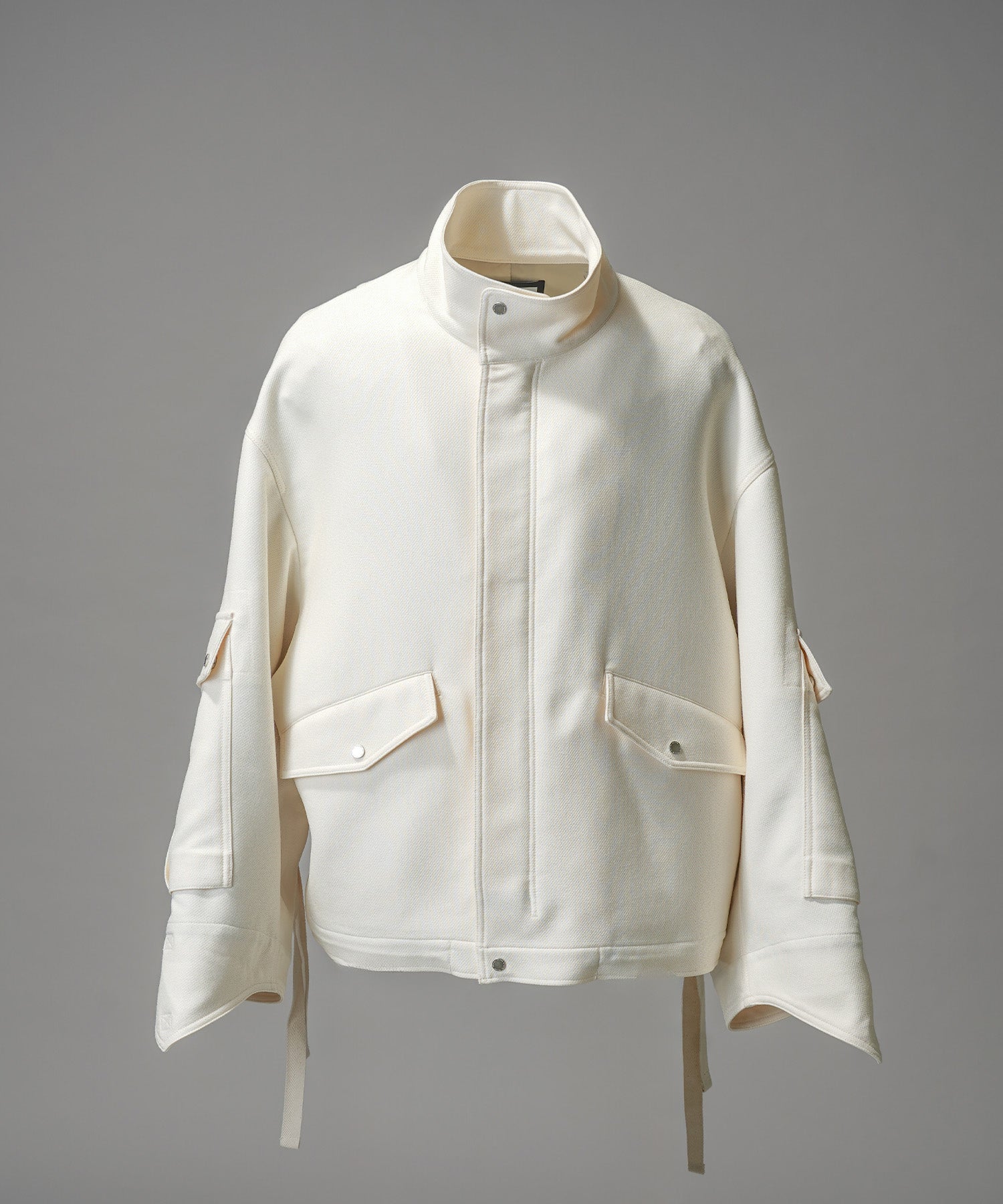 Prime-Over Cargo Big Poket Stand Collar Blouson