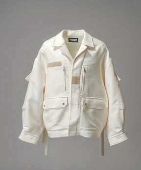 Prime-Over Cargo Big Poket Shirt Blouson