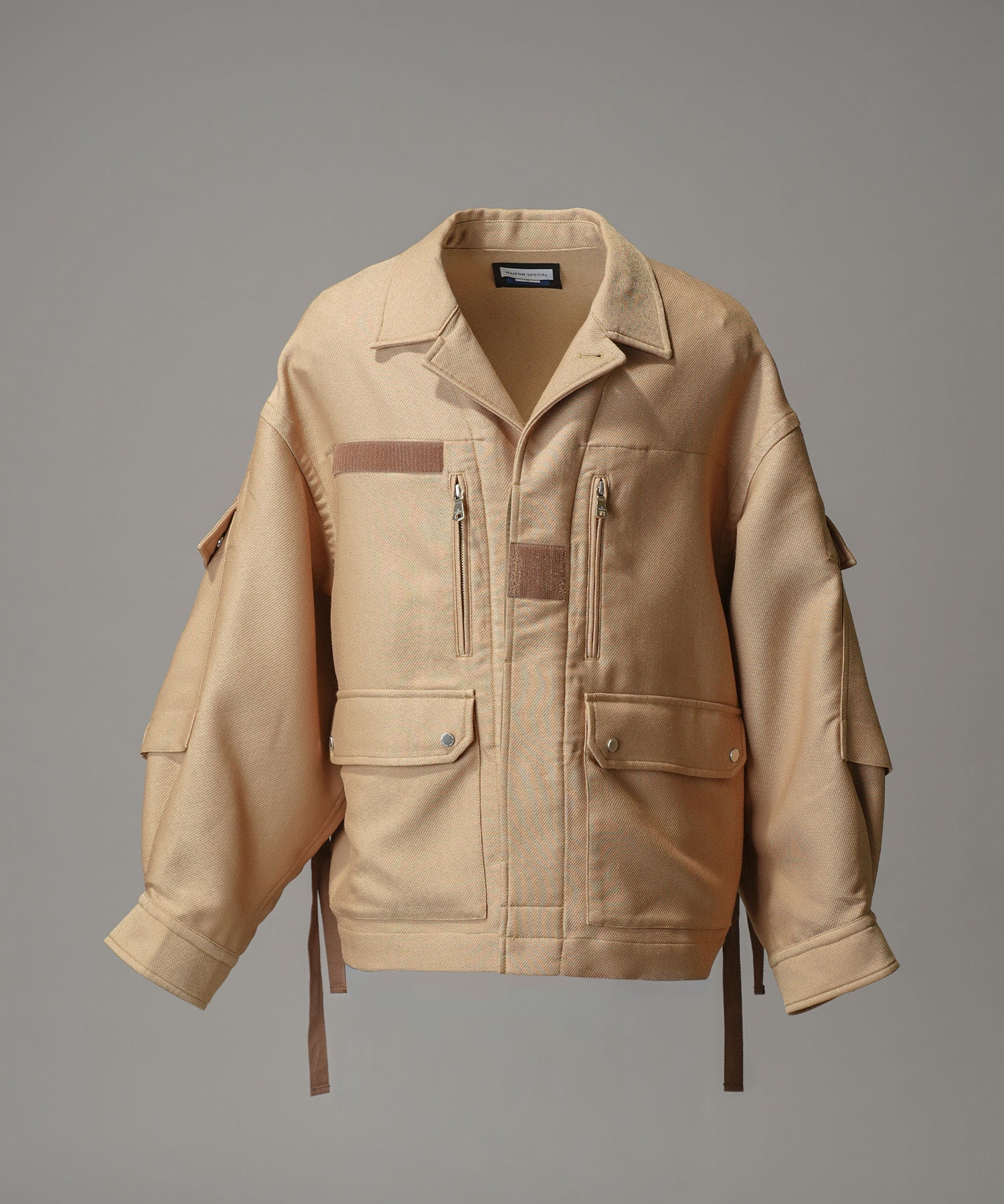 Prime-Over Cargo Big Poket Shirt Blouson