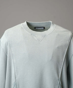 Prime-Over Crew Neck Long Sleeve Waffle T-Shirt