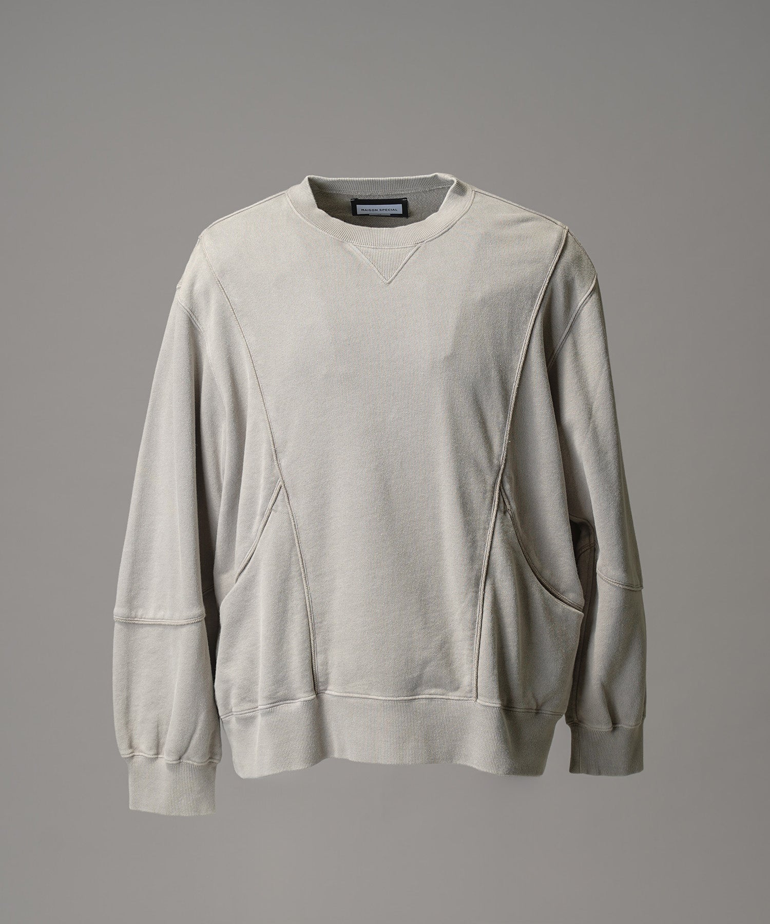 Prime-Over Crew Neck Long Sleeve Waffle T-Shirt