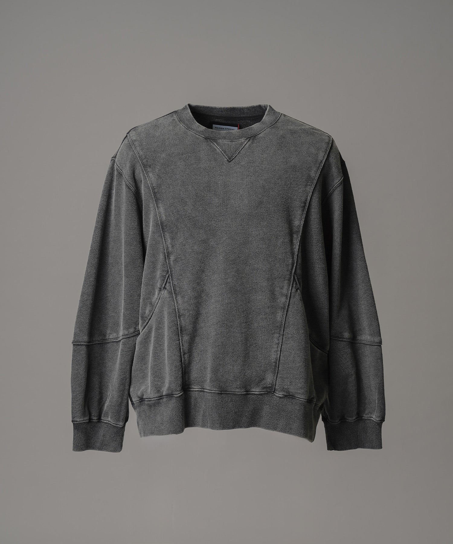 Prime-Over Crew Neck Long Sleeve Waffle T-Shirt