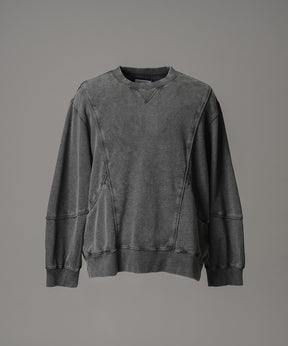 Prime-Over Crew Neck Long Sleeve Waffle T-Shirt