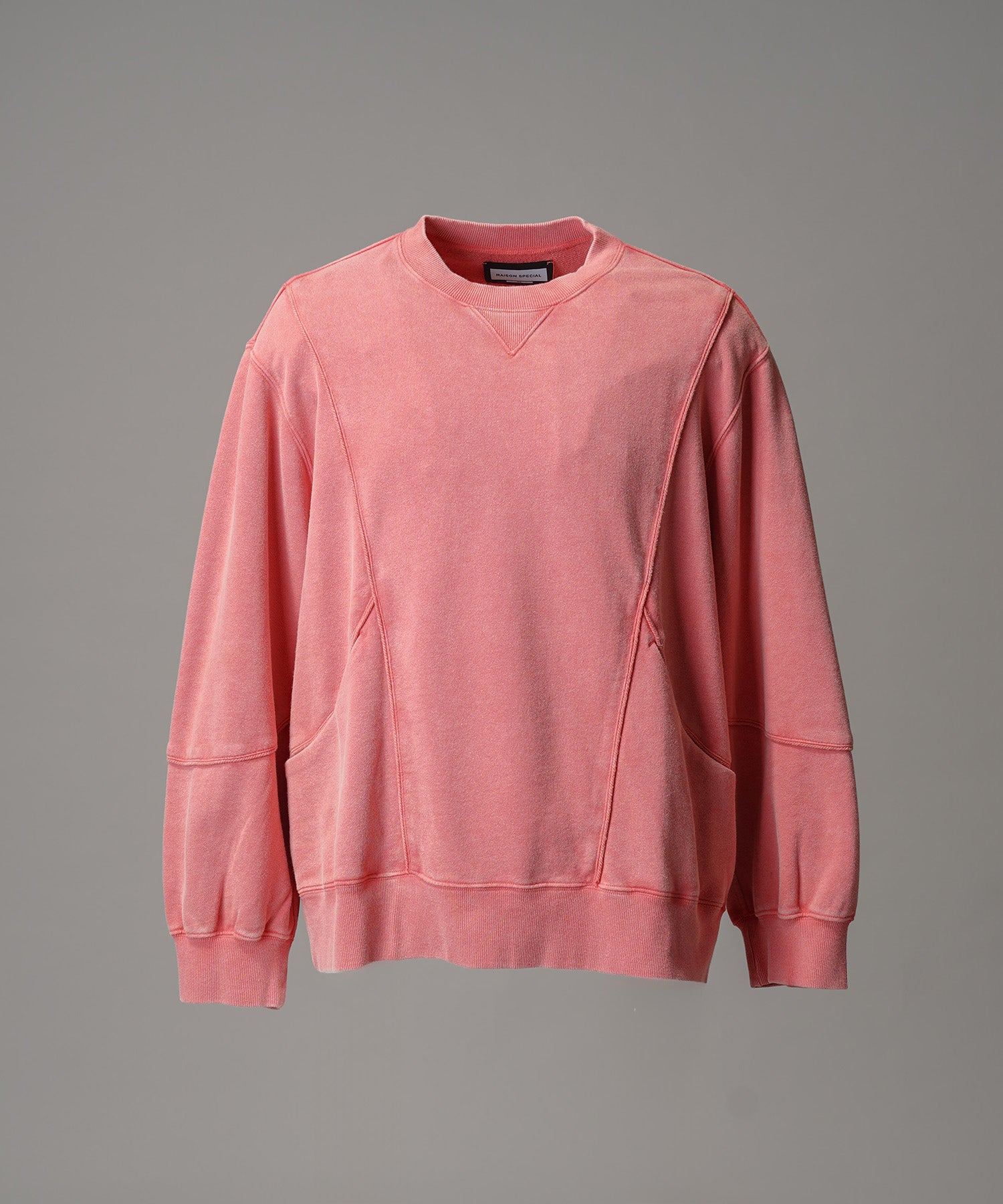 Prime-Over Crew Neck Long Sleeve Waffle T-Shirt