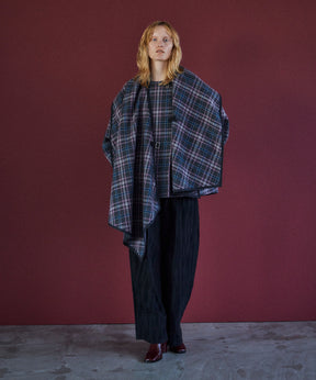 【26AUTUMN PRE-ORDER】2WAY Scarf Middle Coat