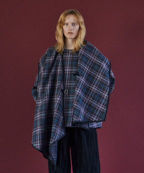 【26AUTUMN PRE-ORDER】2WAY Scarf Middle Coat