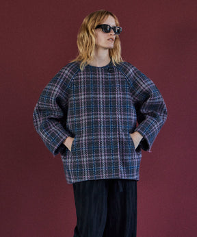 【26AUTUMN PRE-ORDER】2WAY Scarf Middle Coat